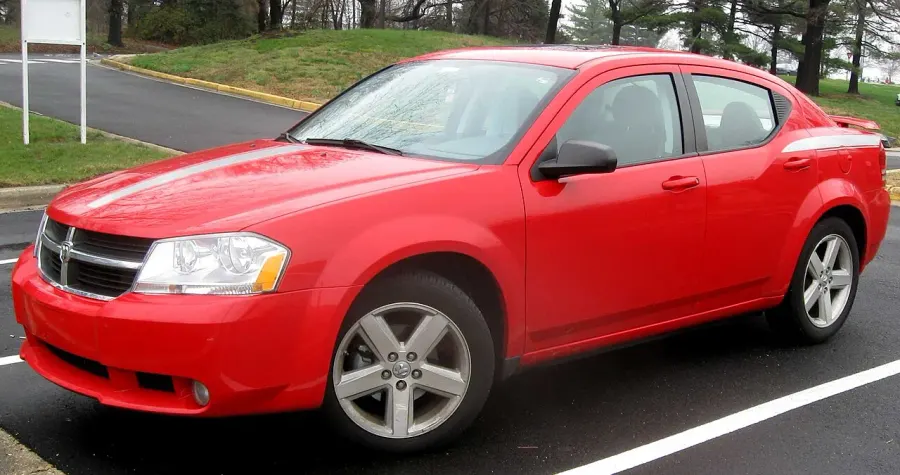 The Dodge Avenger card