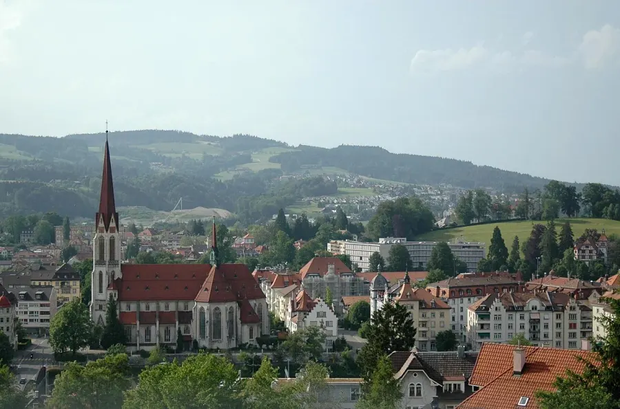La carte Saint-Gall