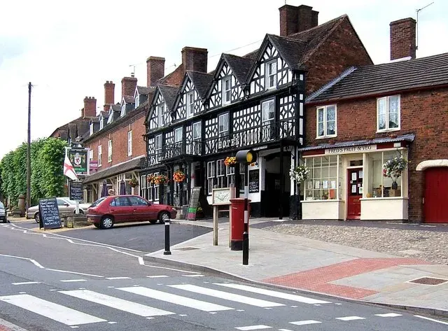 La carte Cleobury Mortimer