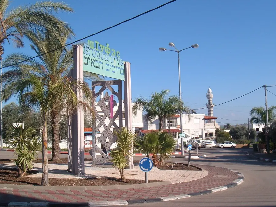 La carte Kfar Kama