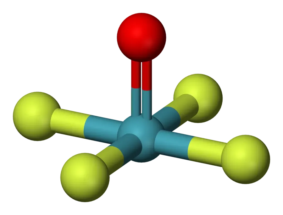 The Xenon oxytetrafluoride card