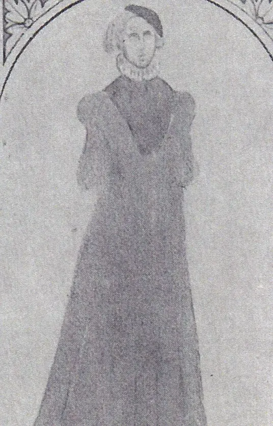 La carte Gertrude de Bavière