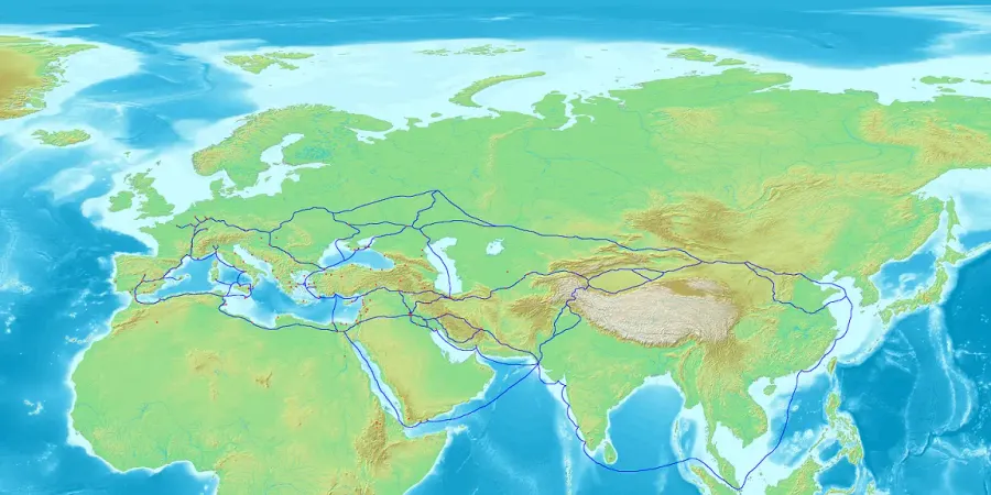 La carte Livre des Routes et des Royaumes