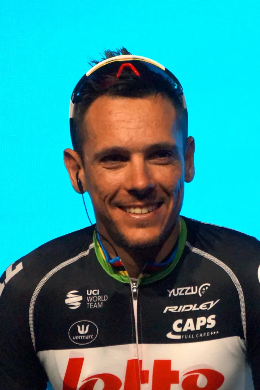 La carte Philippe Gilbert