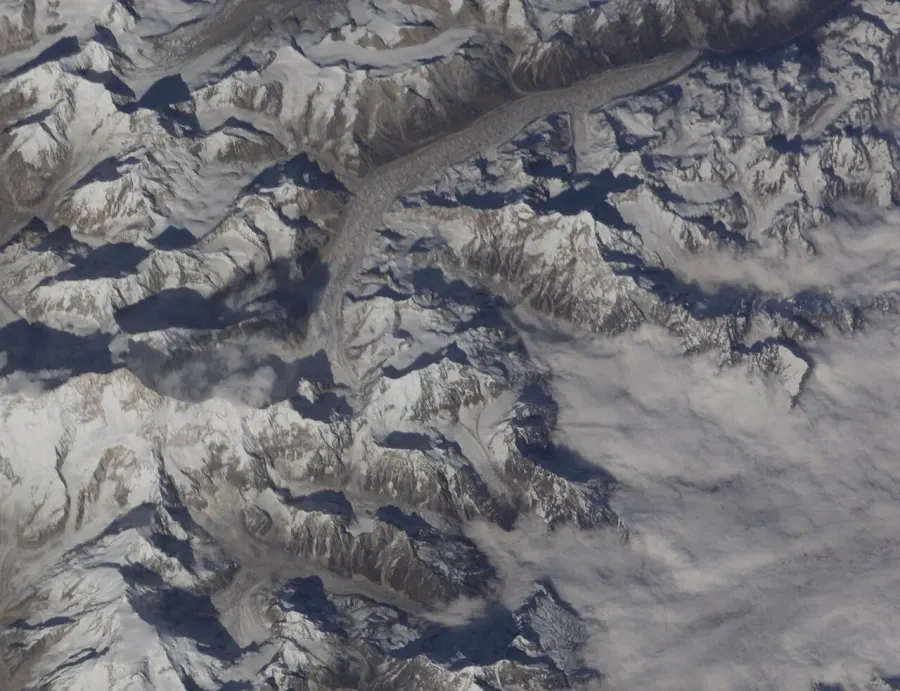 La carte Glacier de Zemu