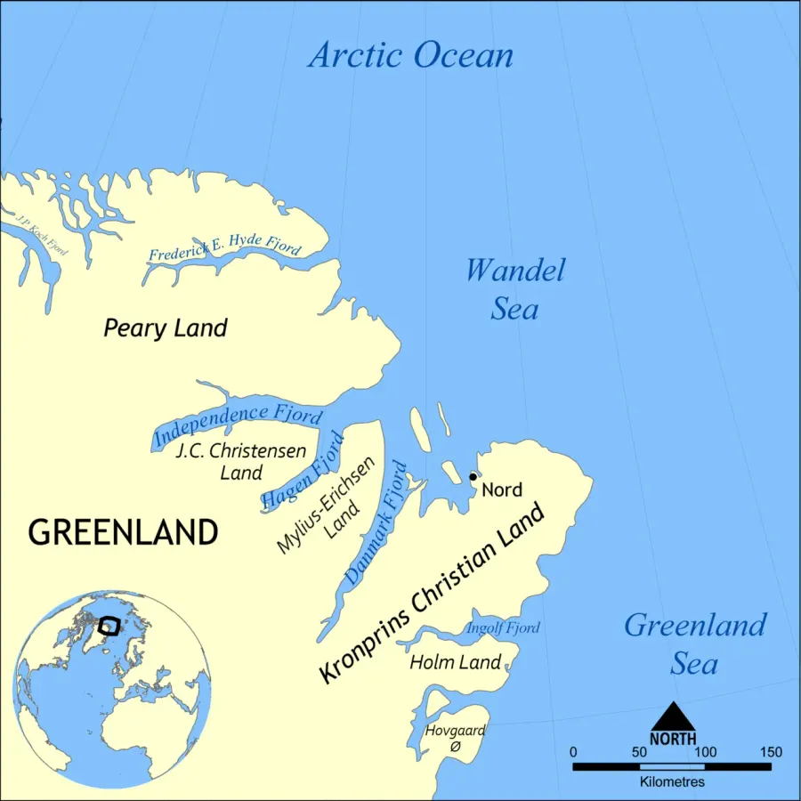La carte Mer de Wandel