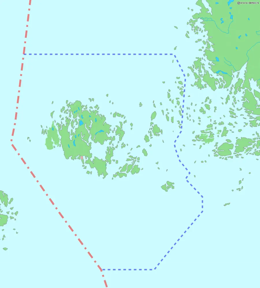 The Åland Islands dispute card