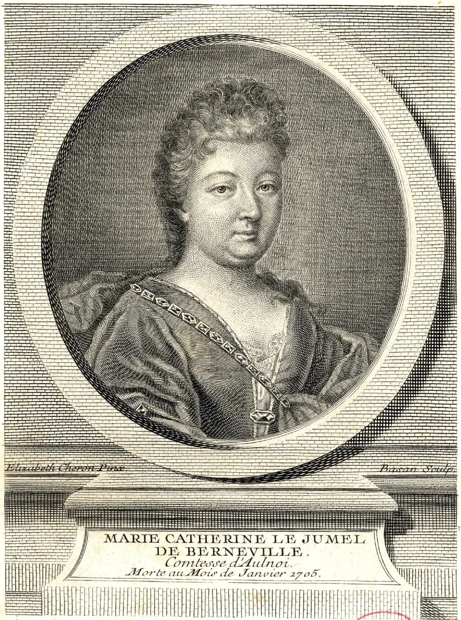 La carte Marie-Catherine d'Aulnoy