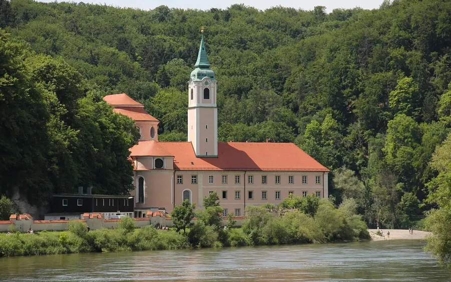The Weltenburg Abbey card