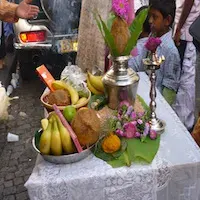 The Votive offering card