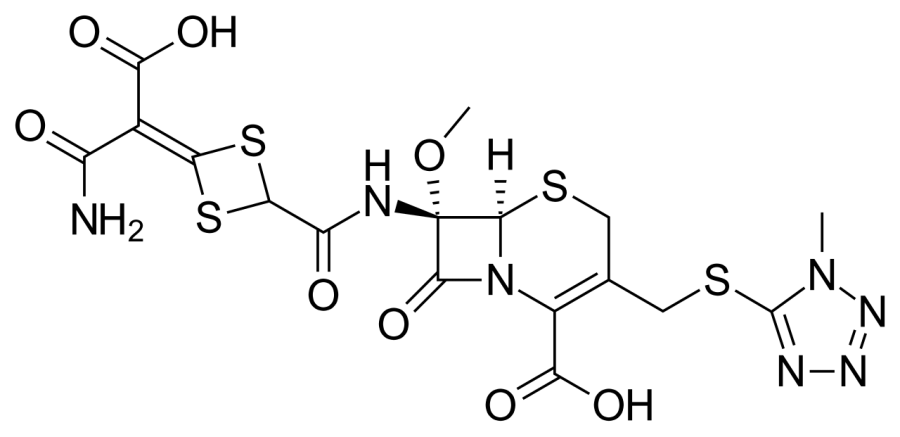 The Cefotetan card