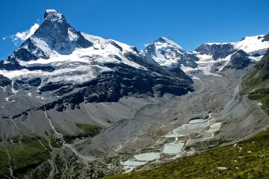 La carte Glacier de Zmutt
