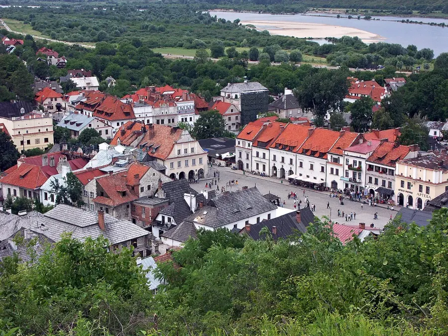 La carte Kazimierz Dolny