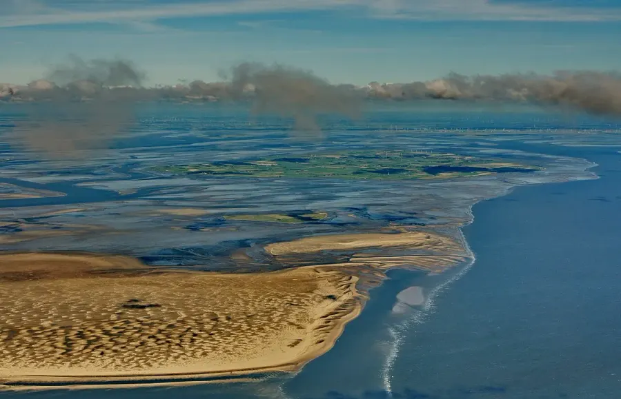 La carte Mer des Wadden
