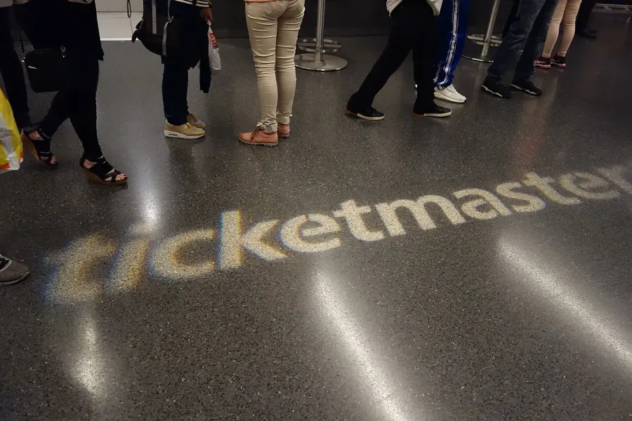 The Ticketmaster card