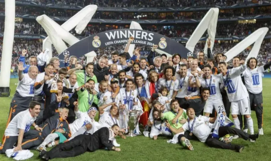 The 2014 UEFA Champions League final card