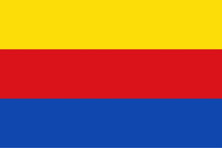 The Flag of North Holland card