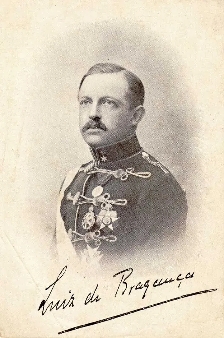 La carte Louis d'Orléans-Bragance