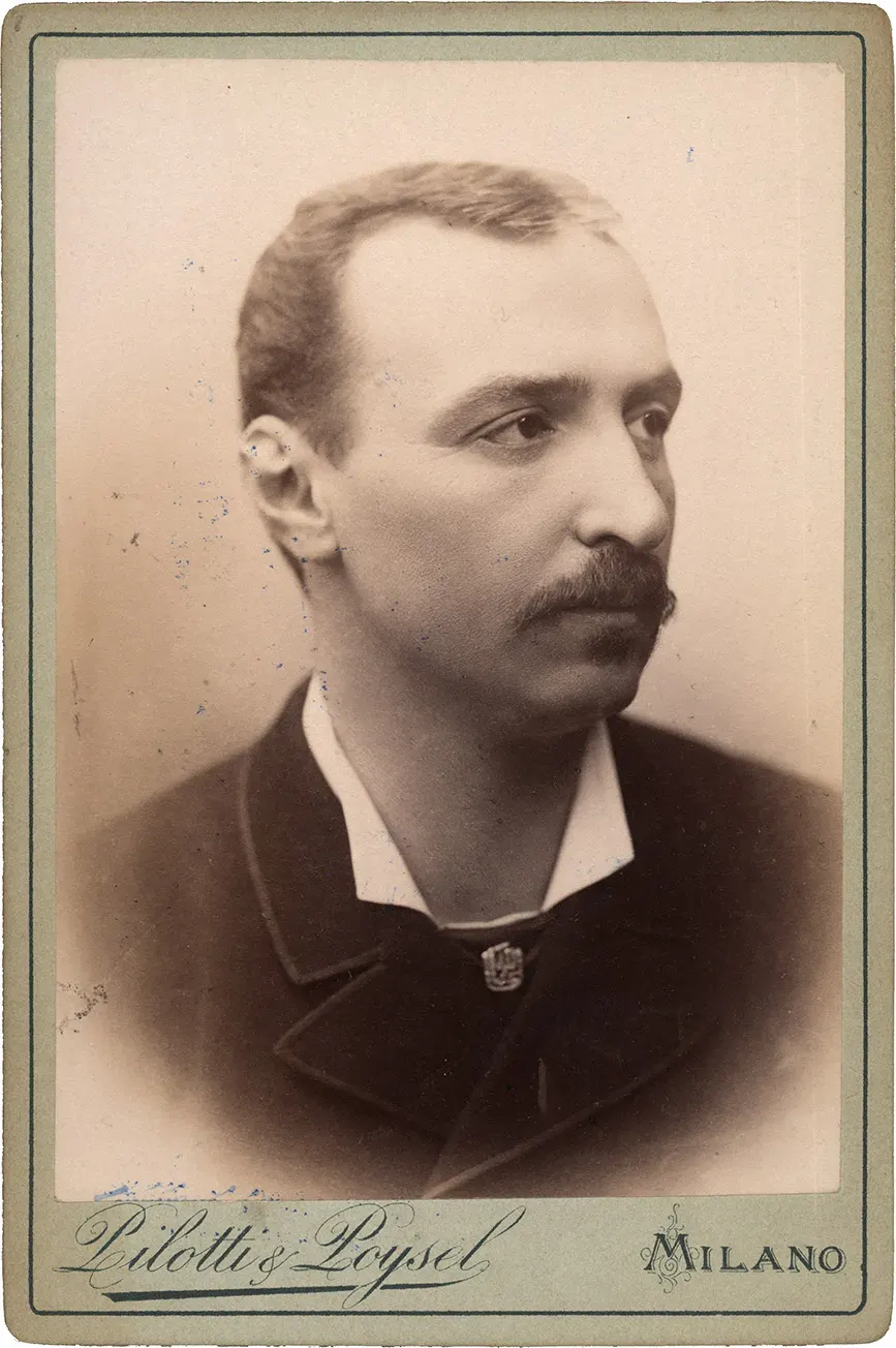 The Luigi Denza card