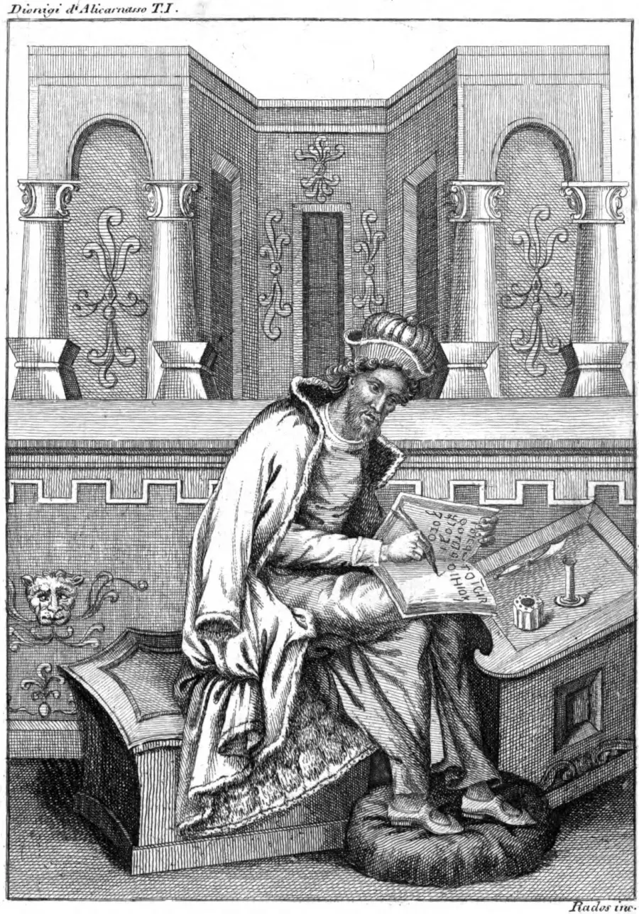 The Dionysius of Halicarnassus card