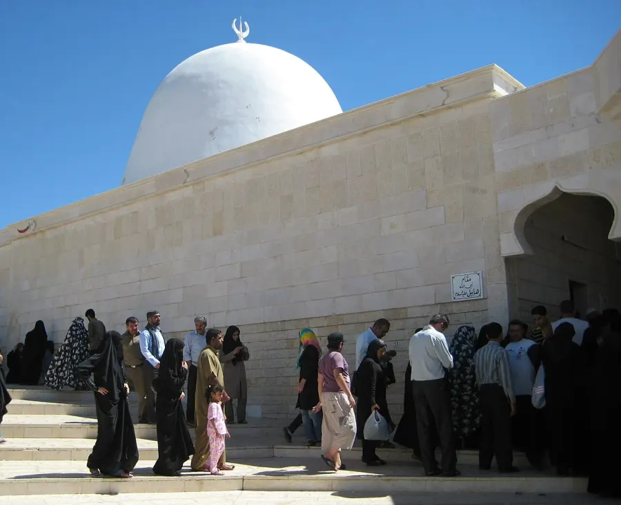 La carte Mosquée Nabi Habeel
