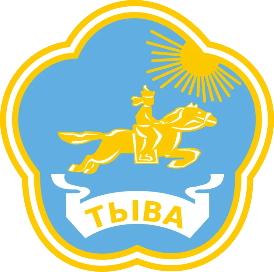 The Coat of arms of the Republic of Tuva card