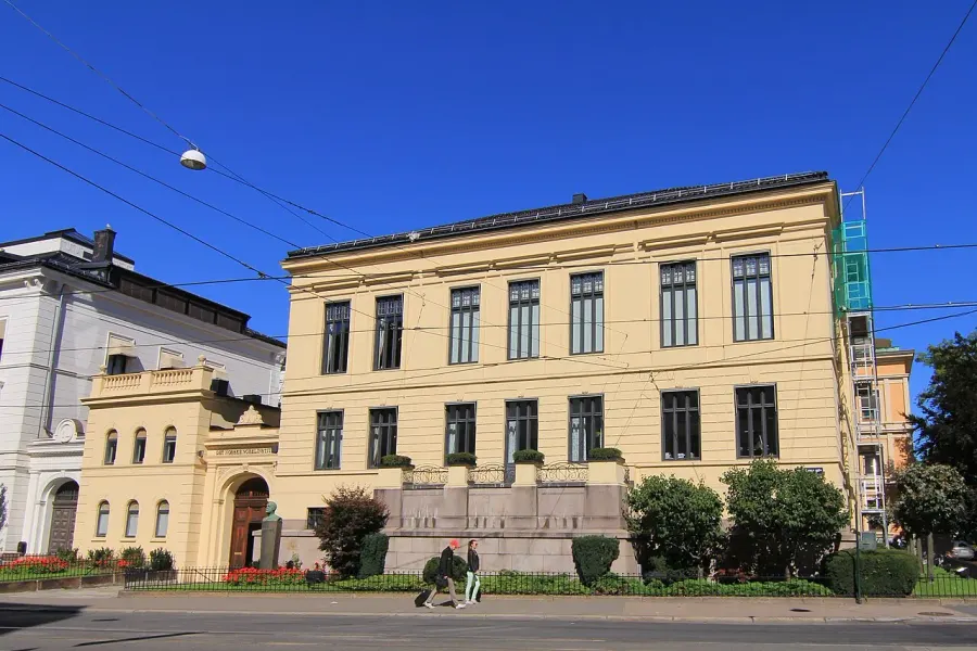 The Norwegian Nobel Institute card