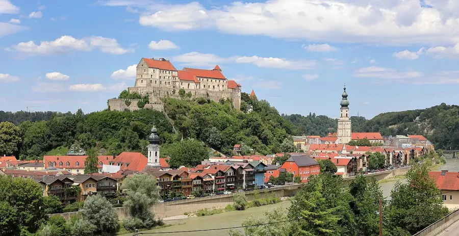 La carte Burghausen