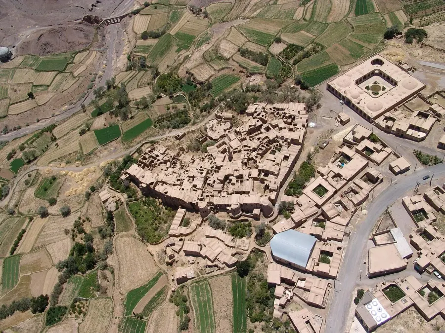 La carte Kharanaq