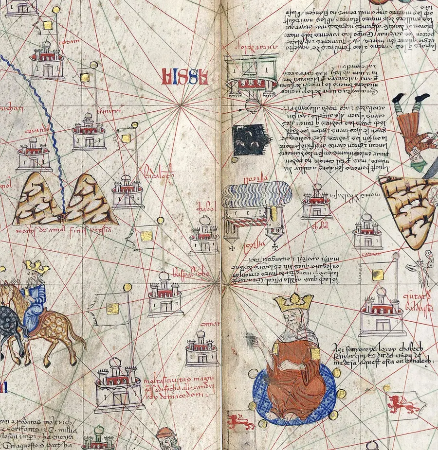 La carte Almaliq