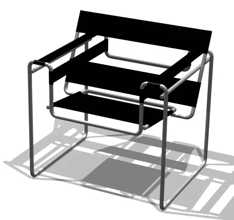 La carte Chaise Wassily