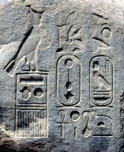 La carte Titulature royale dans l'Égypte antique
