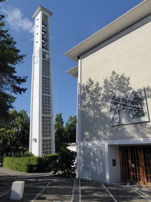 La carte Église de Tous-les-Saints de Bâle
