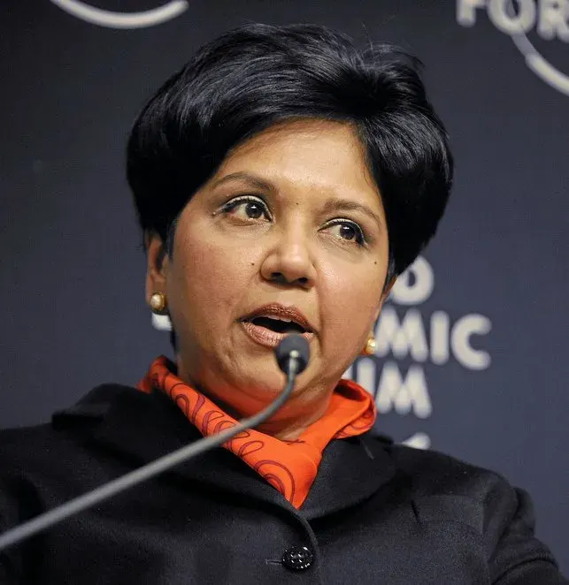 La carte Indra Nooyi