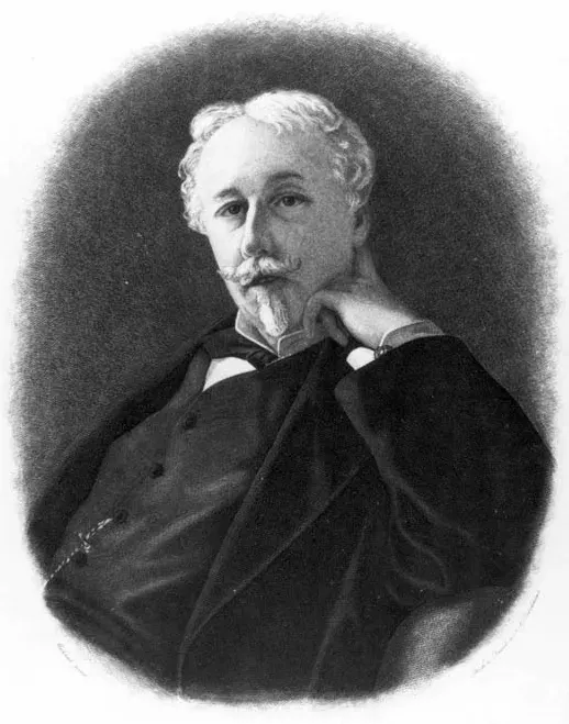 La carte Arthur de Gobineau