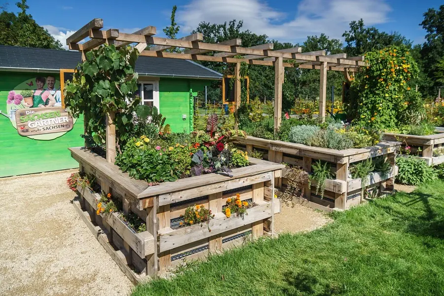 The Raised-bed gardening card