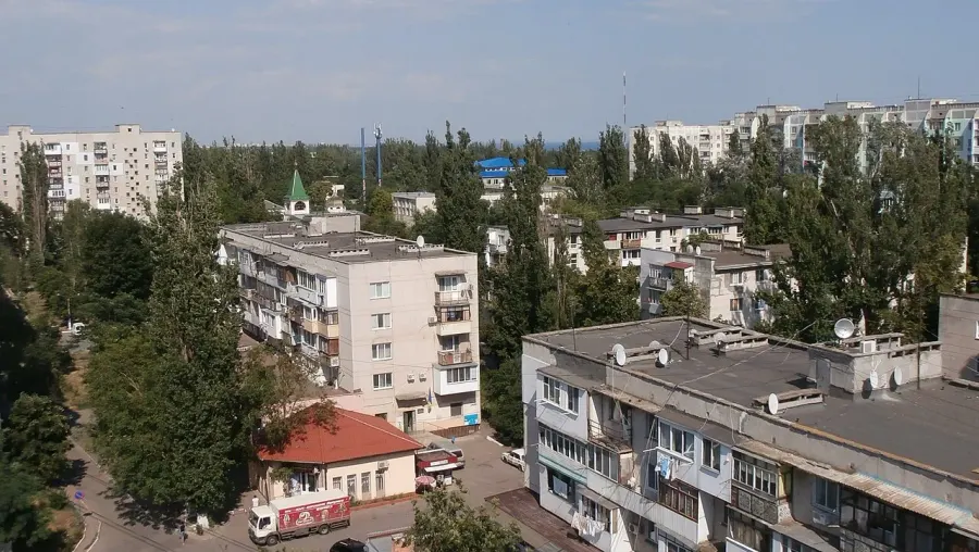 The Chornomorske, Odesa Oblast card