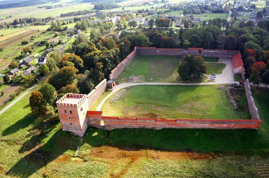 La carte Château de Medininkai
