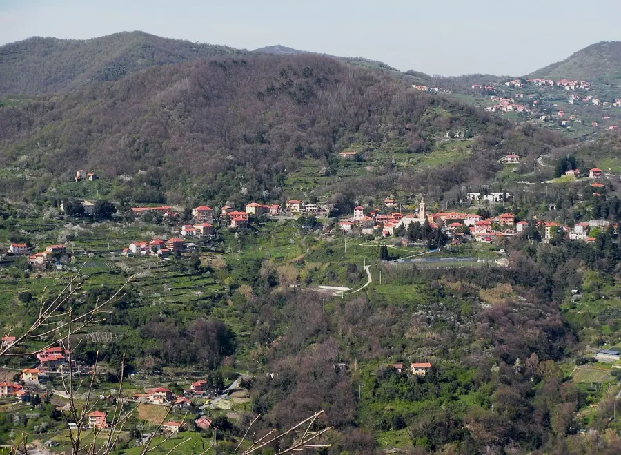 La carte Sant'Olcese