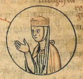 The Liutgard of Saxony card