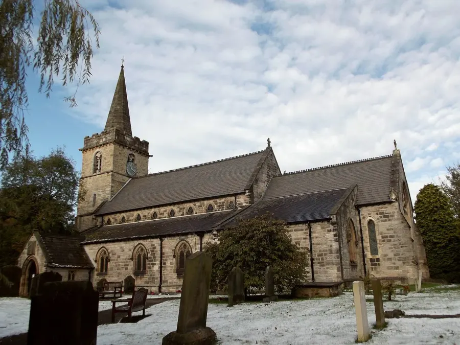 La carte Église Saint-Riquier d'Aberford