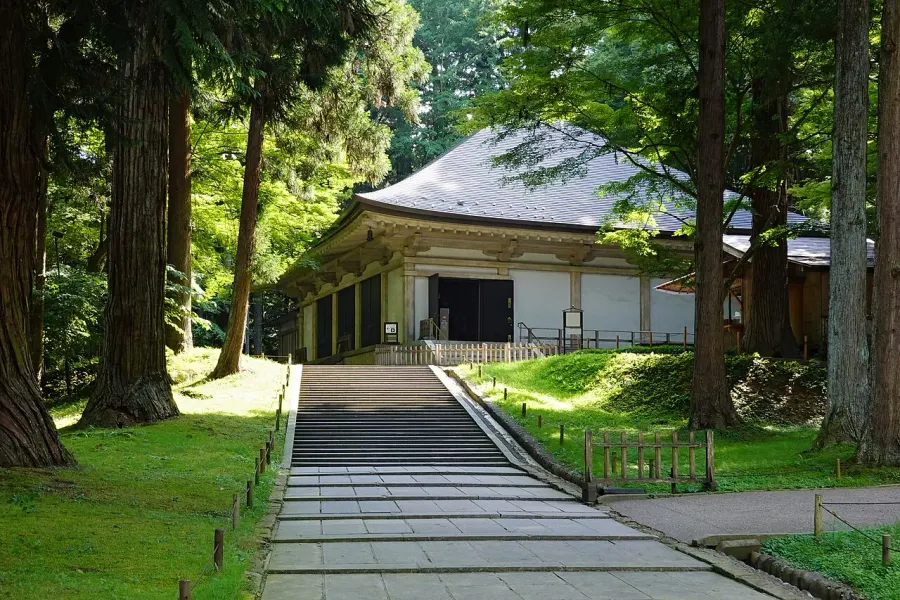 The Chūson-ji card