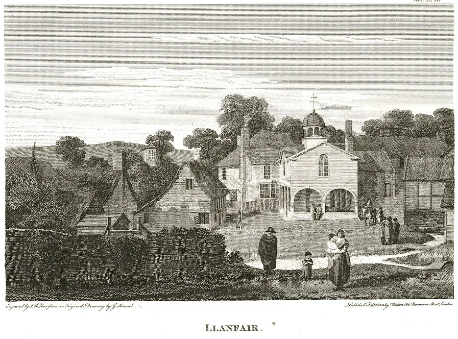 The Llanfair Caereinion card
