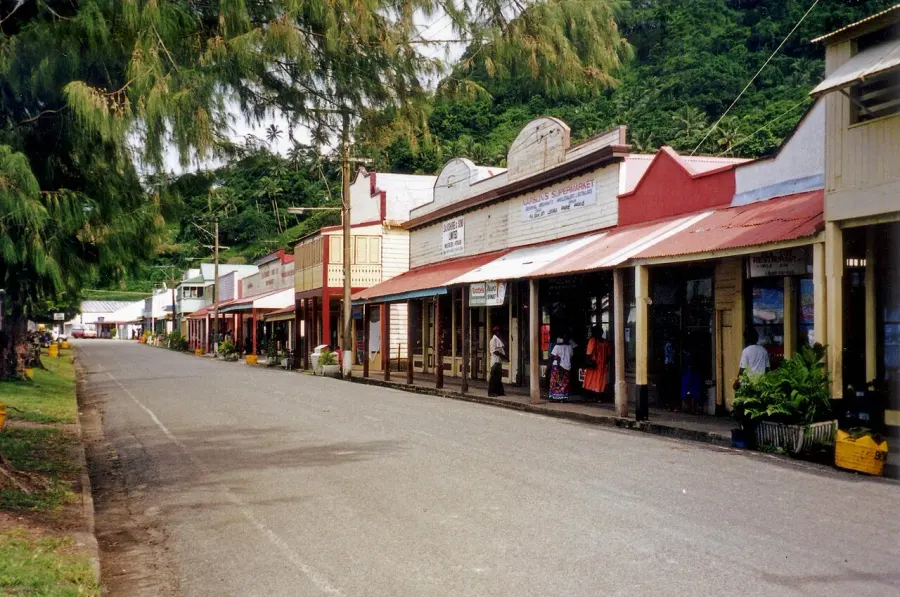 La carte Levuka