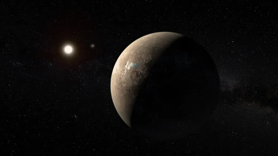 La carte Proxima Centauri b