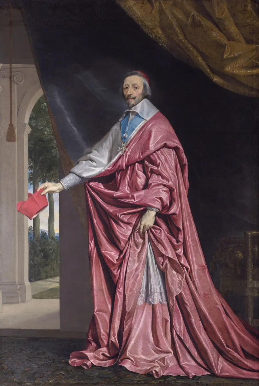 La carte Armand Jean du Plessis de Richelieu