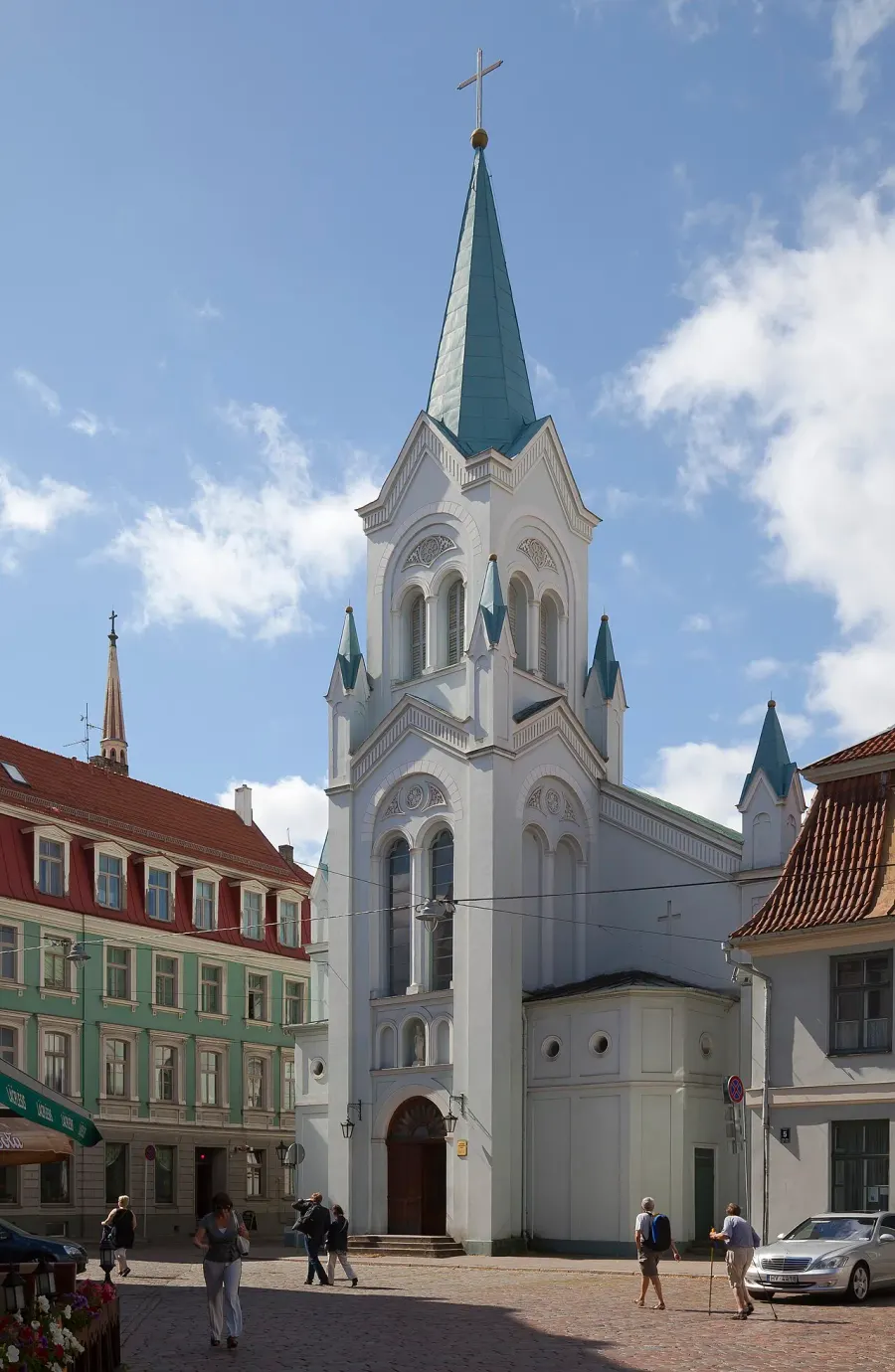 La carte Église Notre-Dame-des-Douleurs de Riga