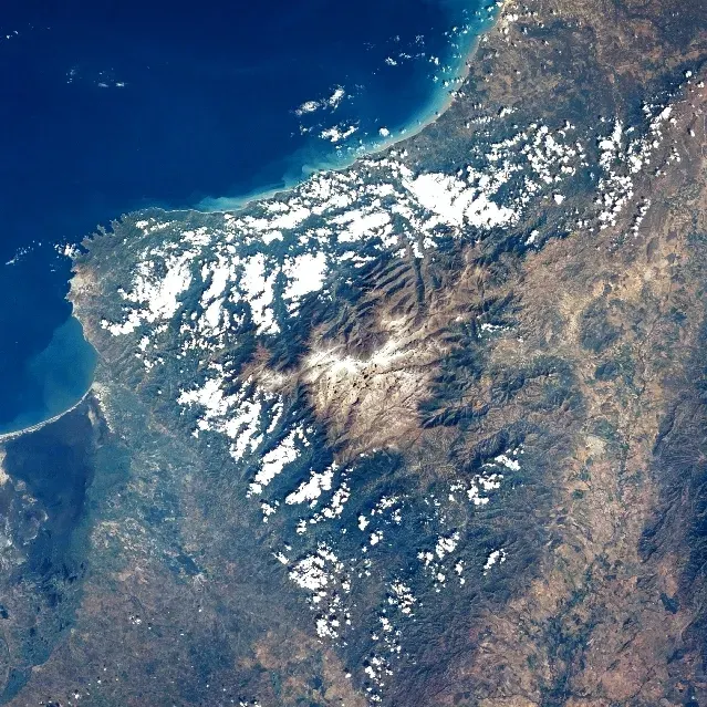 La carte Sierra Nevada de Santa Marta