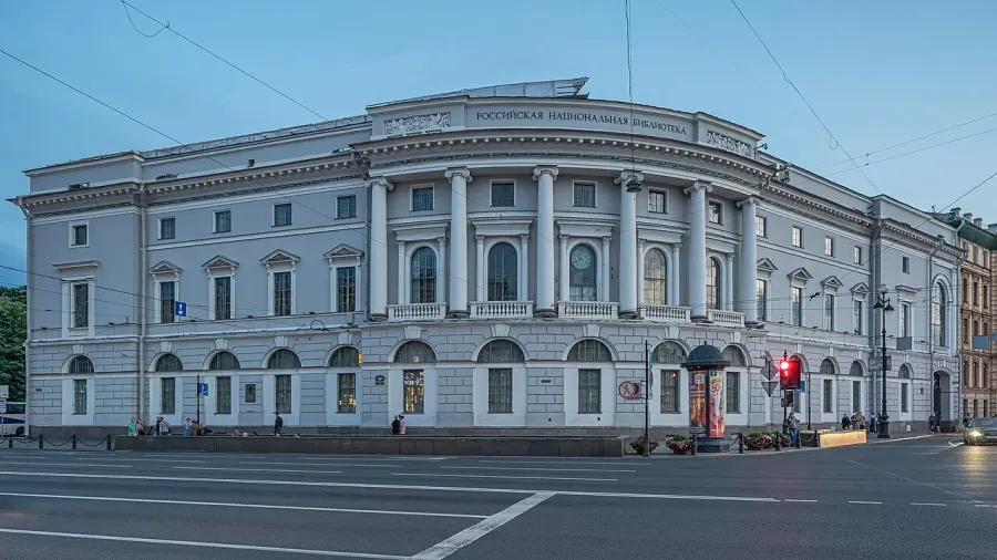 The National Library of Russia card