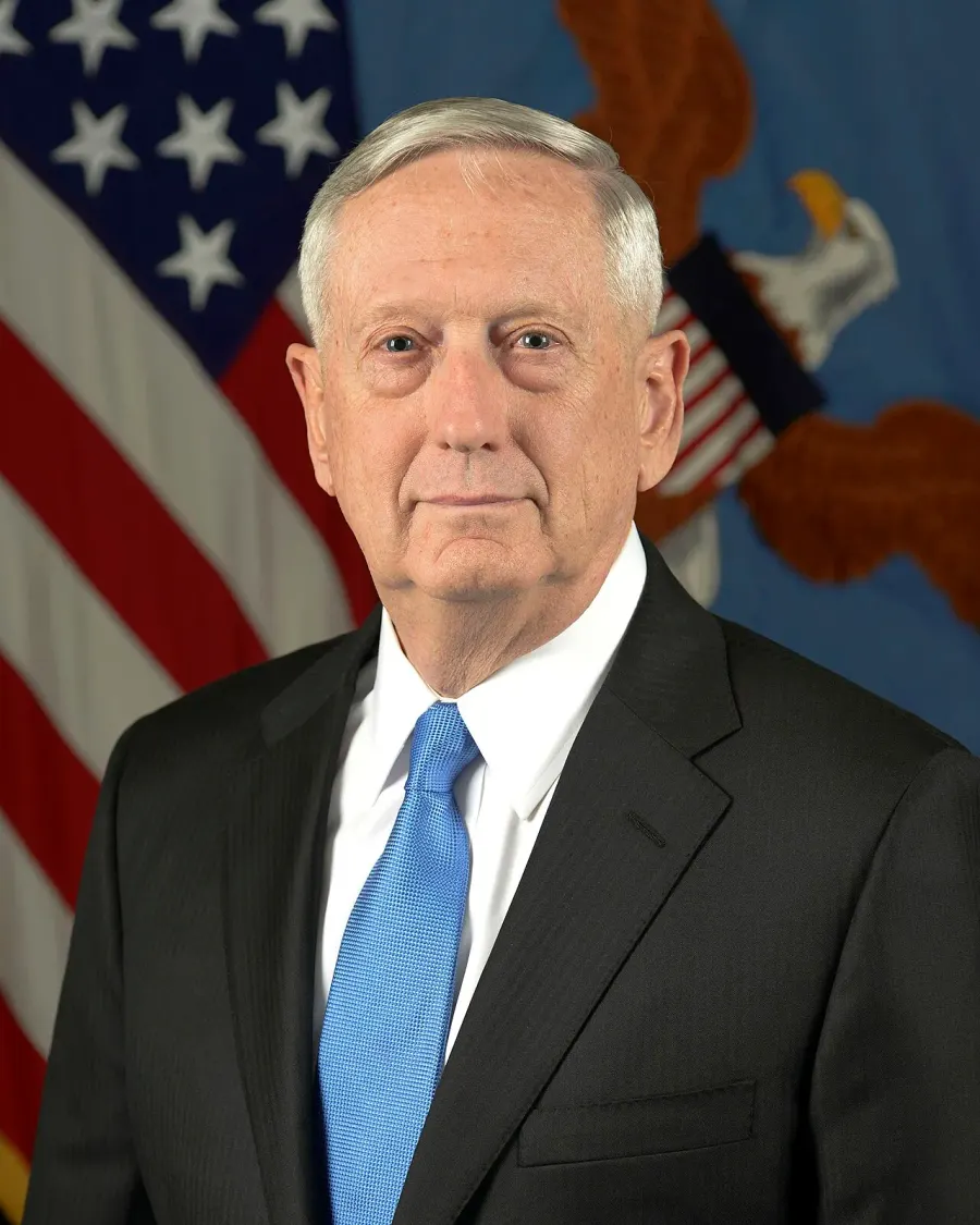 La carte James Mattis